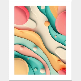 Color Swirl Harmony Posters and Art